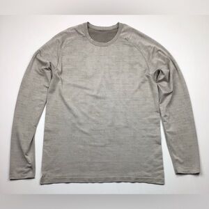 lululemon long sleeve MVT shirt men’s large beige